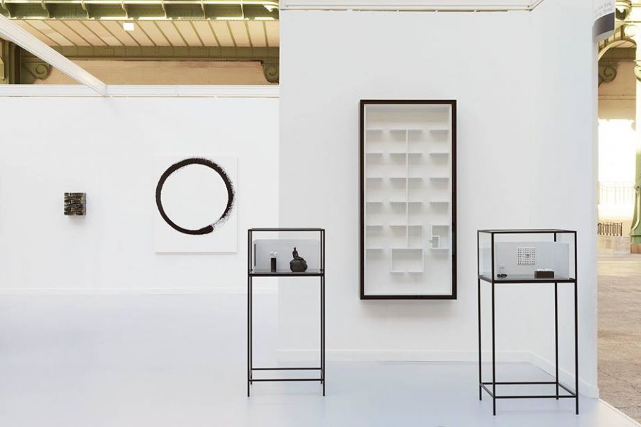 View of Galerie Perrotin's booth, curated by Elmgreen & Dragset. Courtesy Galerie Perrotin. 
