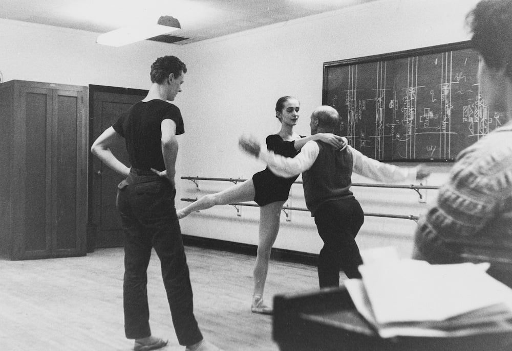 Probe: A Choreographer Comments, Choreography by Antony Tudor, Juilliard School, New York, 1960. Photographer unknown, courtesy Pina Bausch Foundation, Juilliard Archives.