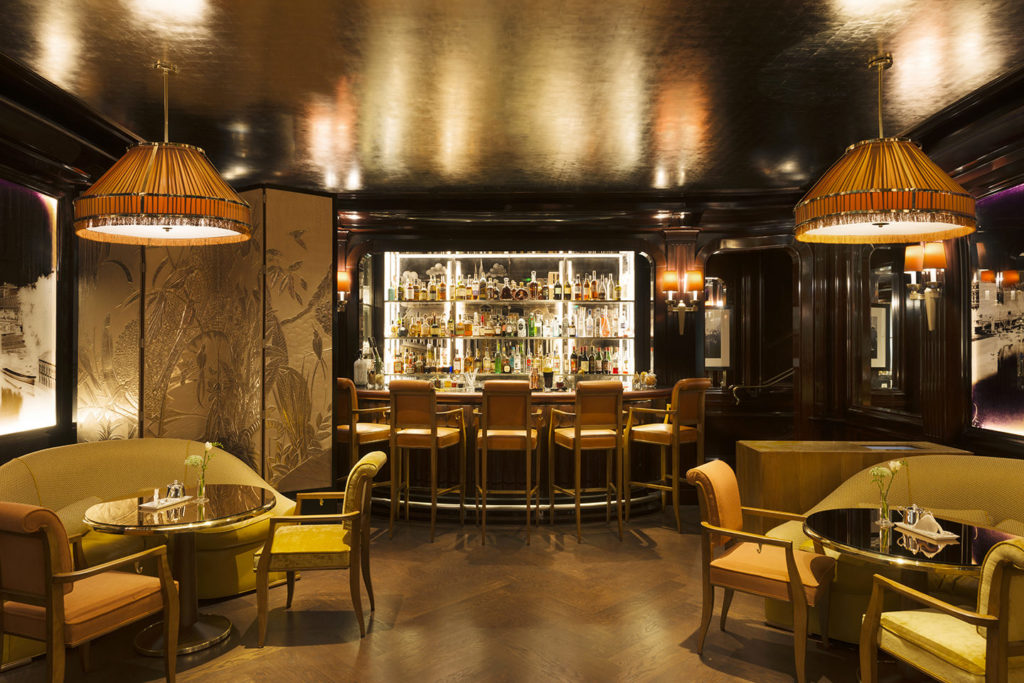 Bar Hemingway at the Ritz Hotel, Paris. Photo Vincent Leroux, Courtesy Ritz Hotel.