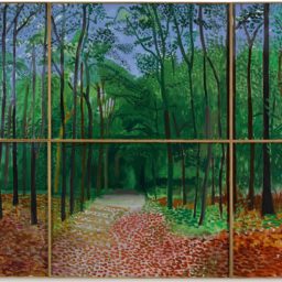 David Hockney, Woldgate Woods, 24, 25 and 26 October, 2006 (2006). Estimate $9–$12 million. Courtesy Sotheby's.