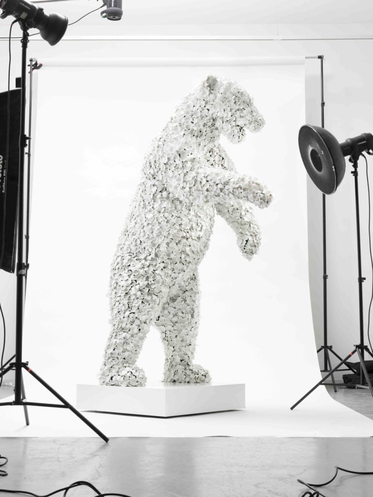 Barnaby Barford, Polar Bear. Courtesy of David Gill Gallery.