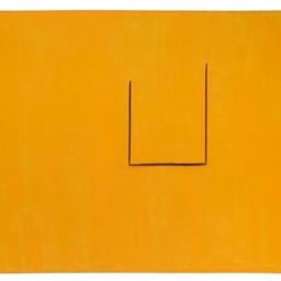 Robert Motherwell Untitled (In Orange with Charcoal Lines) (DATE) Courtesy Christie's Images Ltd.