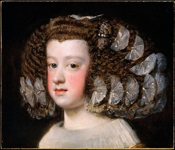 Velázquez, María Teresa, Infanta of Spain (1651–54). Courtesy of the Metropolitan Museum of Art.