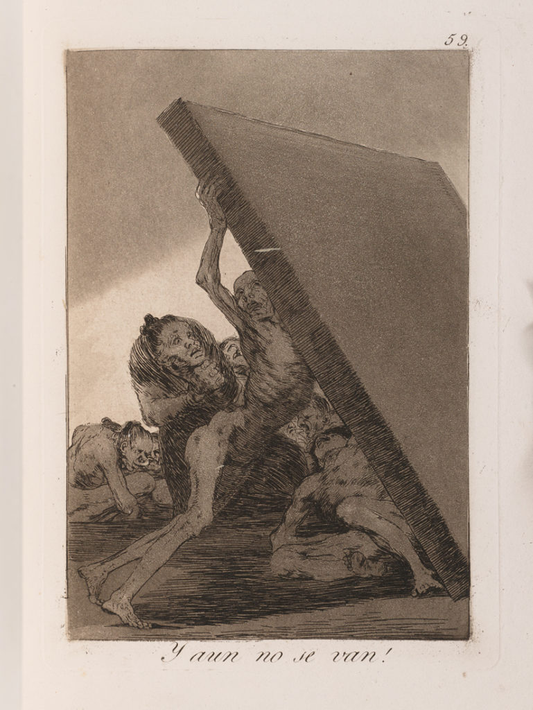 Francisco de Goya <i>Los Caprichos</i> (1799), Collection Sylvie and Georges Helft. Photo: Jean de Calan