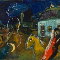 Marc Chagall, Cheval, tes rêves (Horse, Your Dreams) (1944) at Hammer Galleries "Modern Masters". © 2016 Artists Rights Society (ARS), New York / ADAGP, Paris