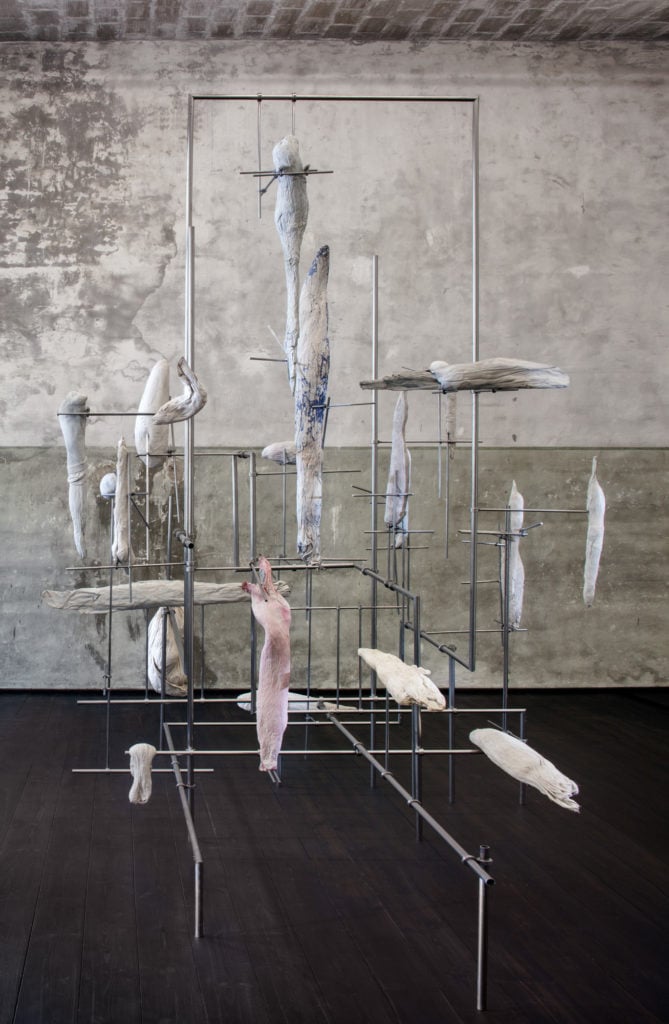 Adrian Hermanides, installation view at Xavierlaboulbenne gallery, Berlin