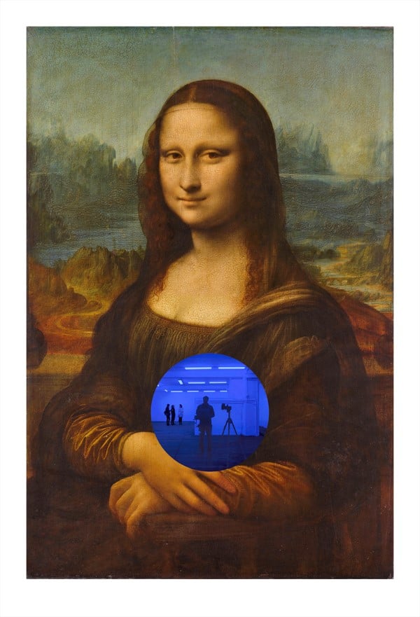 Jeff Koons, <em>Gazing Ball (da Vinci Mona Lisa)</em>, 2016. Courtesy of Jeff Koons.