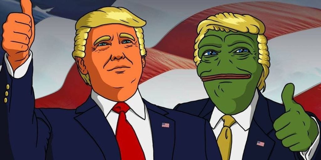 A Trump + Pepe Meme