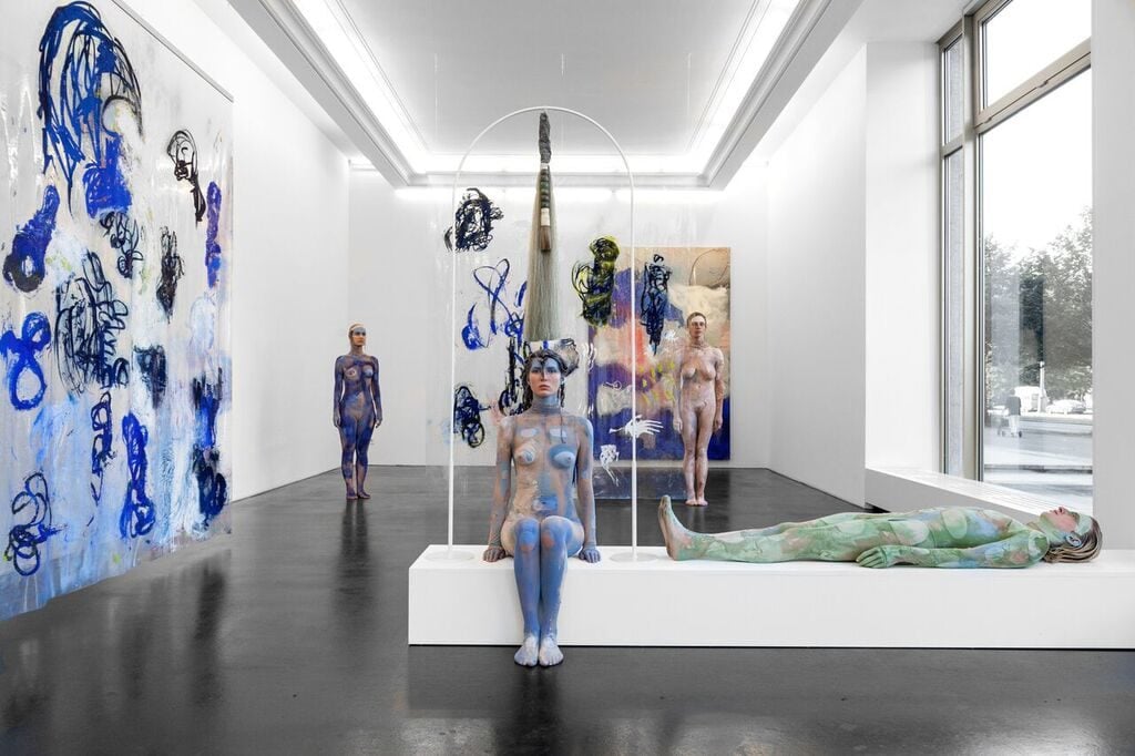 Donna Huanca, "Surrogate Painteen" (2016). Courtesy Peres Projects. Photo: Adrian Parvulescu, Berlin.