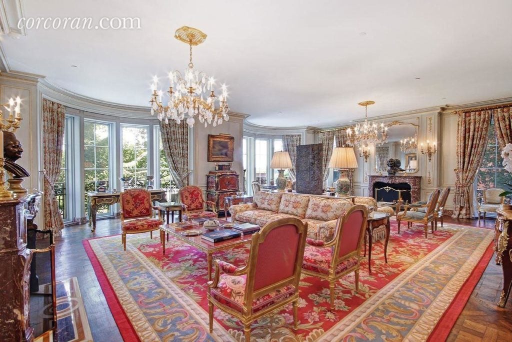 The interior of Guy Wildenstein's Home. Photo: Corcoran Group Real Estate.