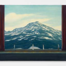 Dan Attoe, Mountain with Stage. (2016). Courtesy Peres Projects