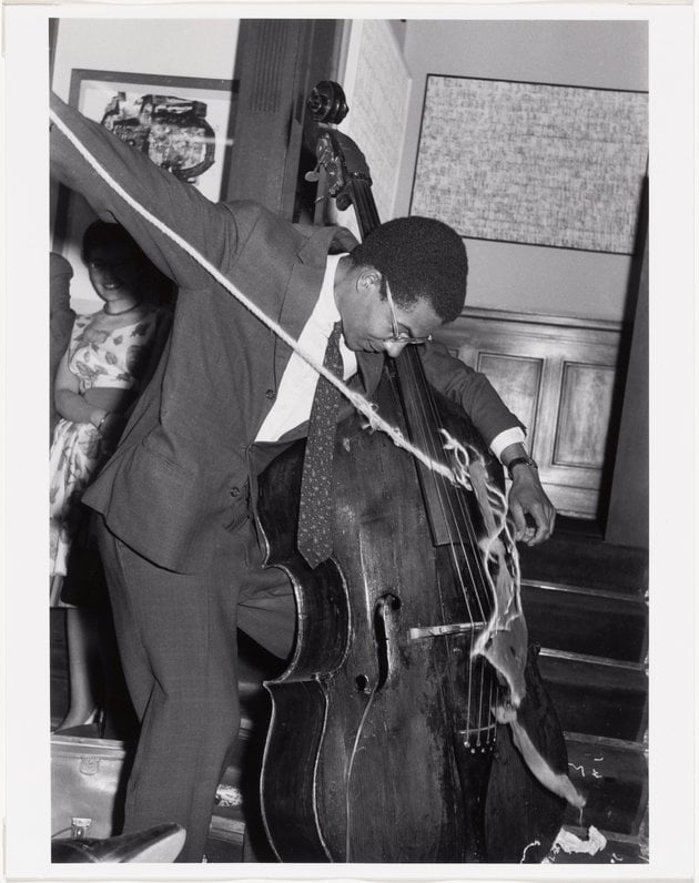 Benjamin Patterson, Variations for Double-Bass (circa 1962). Courtesy Walker Art Center.