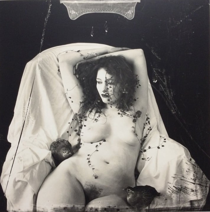 Joel-Peter Witkin, <em>White on White, Paris, France</em> (2009). Courtesy of A Gallery for Fine Photography.