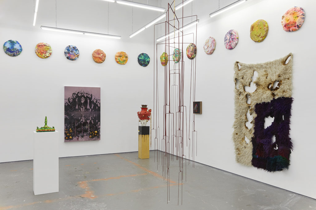 Kate Werble Gallery XXXmASS installation view (2016-2017). Photo: Elisabeth Bernstein.