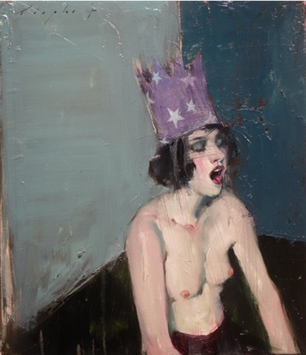 Malcolm Liepke, Party Hat (2014). Courtesy of Nikola Rukaj Gallery.