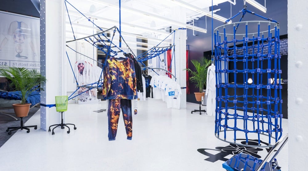 Installation view of "DISown" at Red Bull Studios in 2014. Courtesy Red Bull Arts New York.