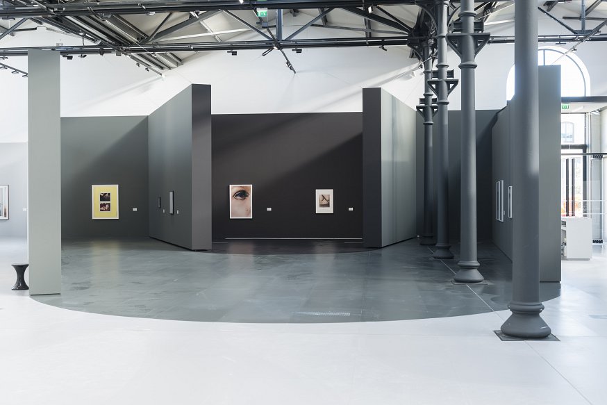 Installation view of "Systematically Open?" Collier Schorr - Anne Collier at Luma Arles. Courtesy LUMA Foundation. Photo Lionel Roux
