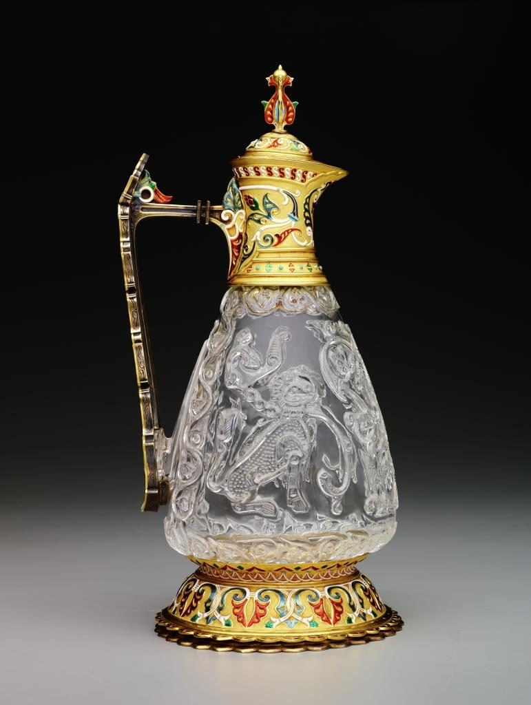 Ewer, Egypt, late 10th–early 11th century, Rock crystal