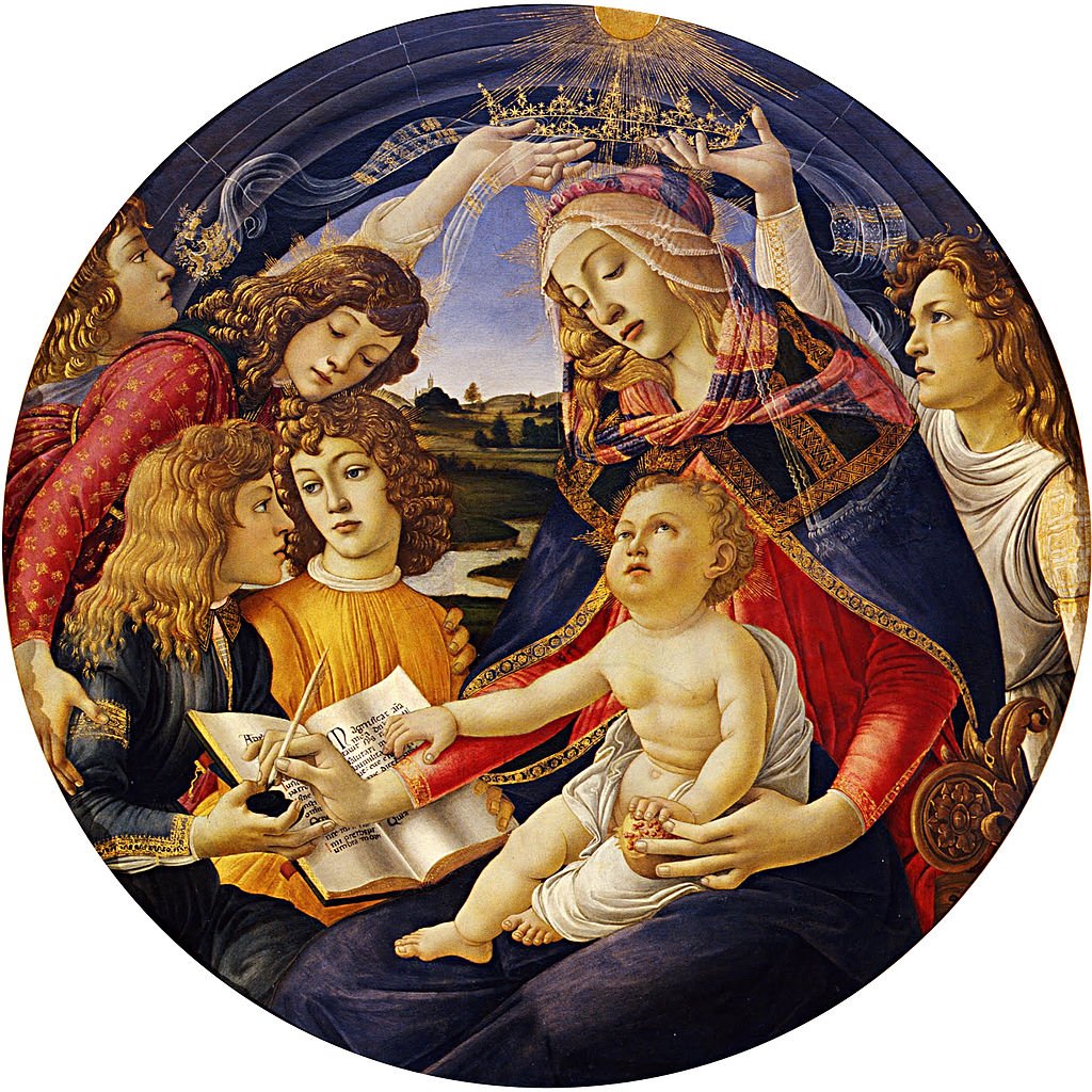 Botticelli Italian Renaissance 13 34x22 INCHES ART PRINT 