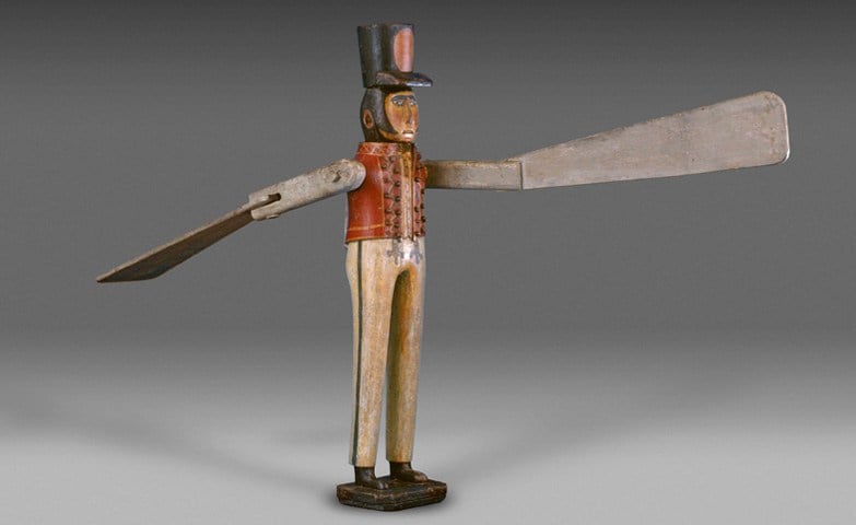 Soldier Whirligig (1850–1900). Courtesy of the Art Museums of Colonial Williamsburg. 