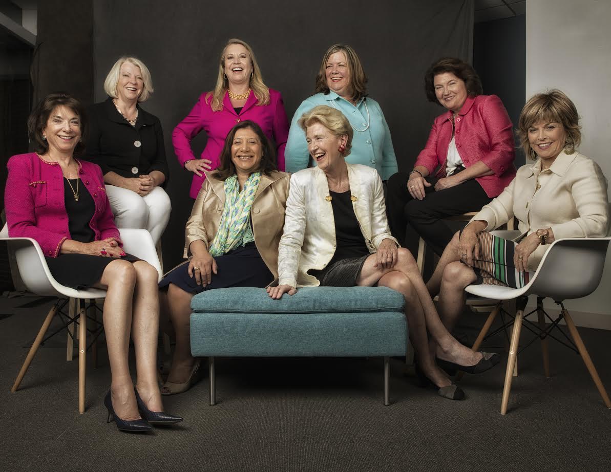 The women who are leading the charge for a Smithsonian Women's Museum. Courtesy American Museum of Women's History Congressional Commission