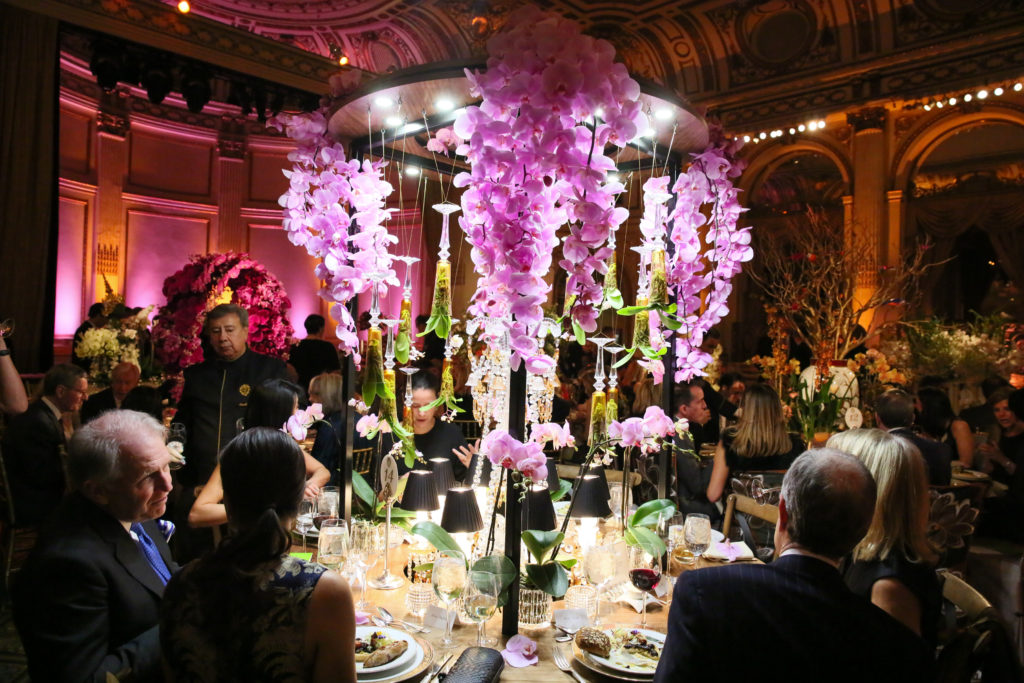 The Orchid Dinner for the New York York Botanical Garden. Courtesy of BFA. 