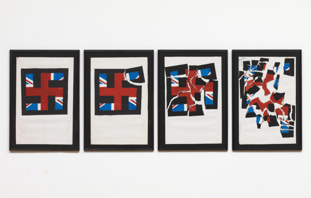 Eddie Chambers, Destruction of the National Front (1979-80). Courtesy Tate London.