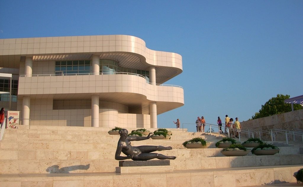 The Getty Center. Photo by bfurlong Creative Commons Attribution-ShareAlike 2.0 Generic license.