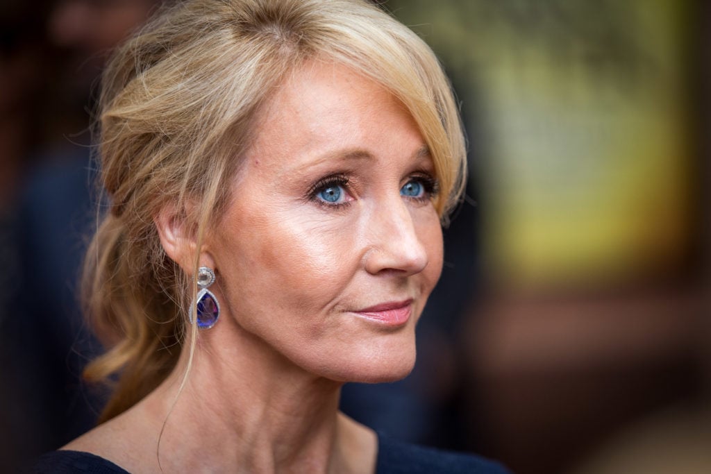 J.K. Rowling. Courtesy of Rob Stothard/Getty Images.