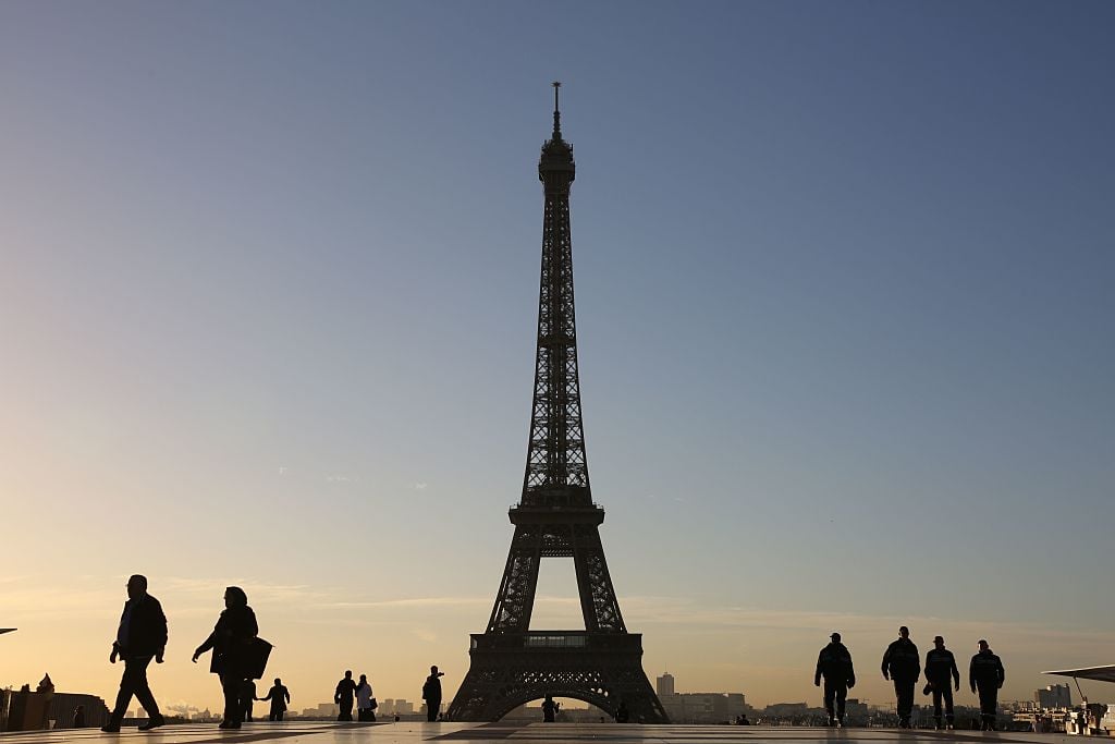 The Eiffel Tower is set to undergo a €300 million, 15-year renovation. Photo courtesy Ludovic Marin/AFP/Getty Images.