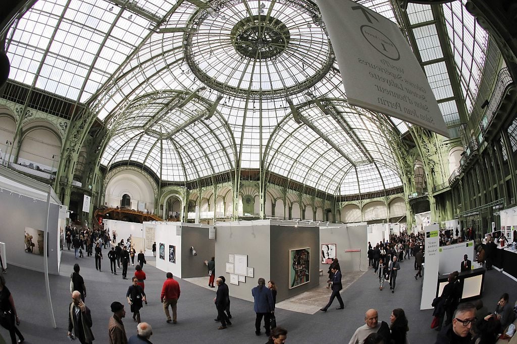 The Grand Palais during FIAC. Photo: FRANCOIS GUILLOT/AFP/Getty Images.