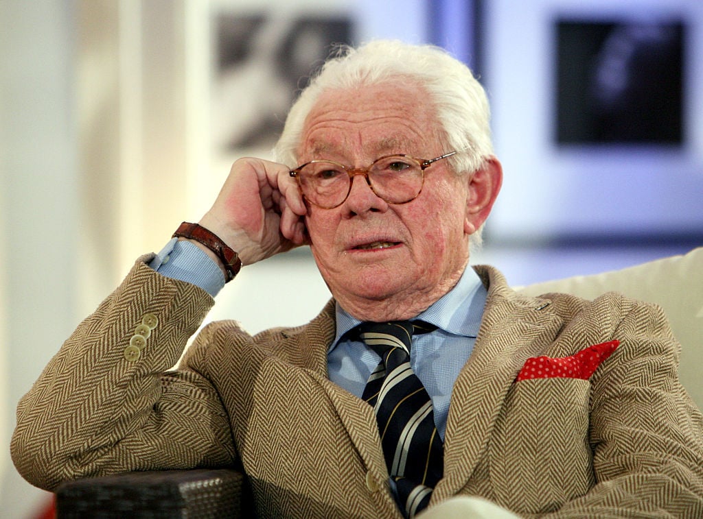 British photographer David Hamilton at an exhibition of his pictures in Stuttgart, Germany. Photo BERND WEISSBROD/AFP/Getty Images.