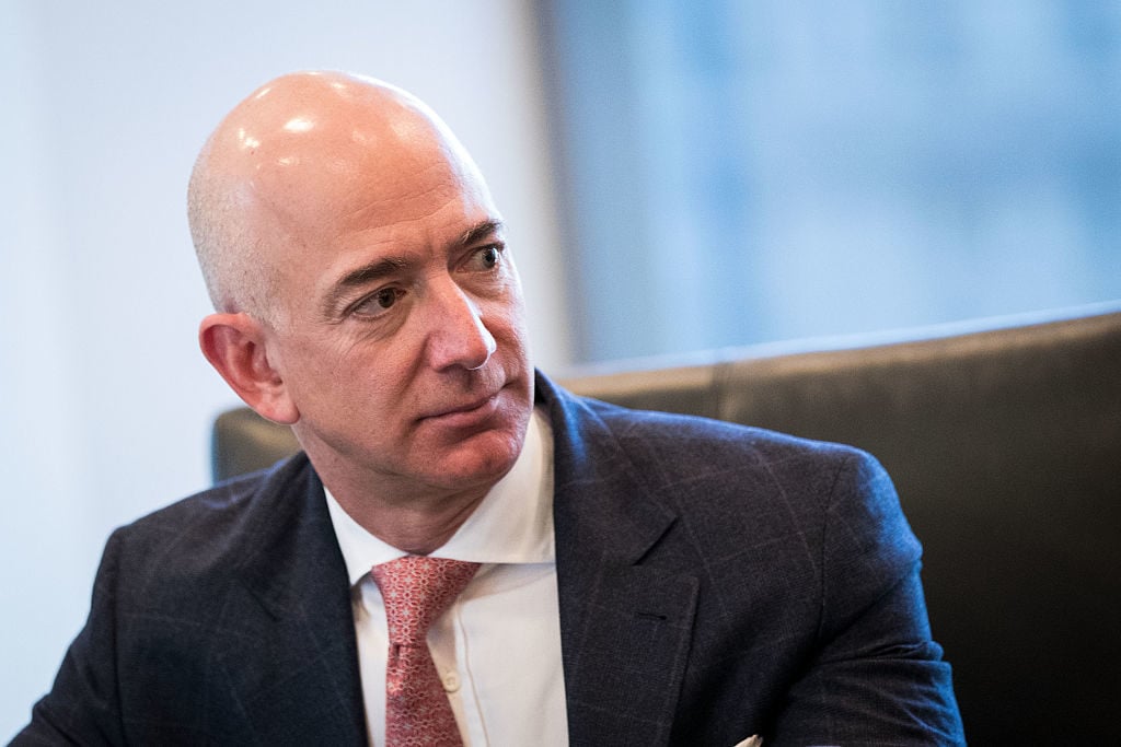 Amazon founder Jeff Bezos. Photo: Drew Angerer/Getty Images.