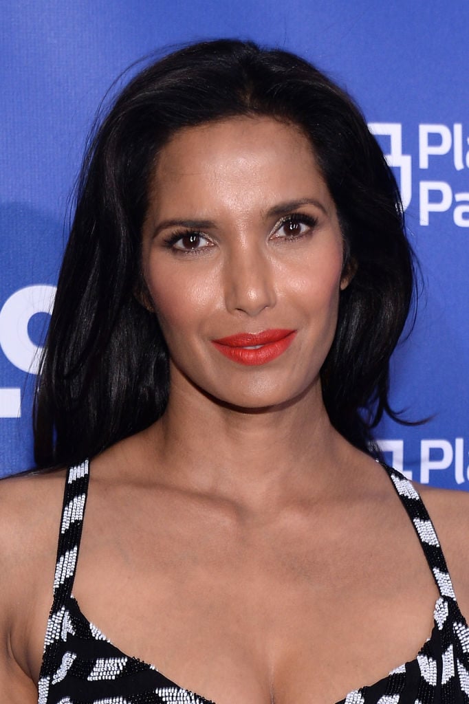 Padma Lakshmi at the Planned Parenthood 100th Anniversary Gala at Pier 36 on May 2, 2017 in New York City. Courtesy of Andrew Toth/Getty Images.