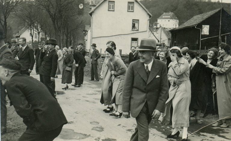 An image of life in Nazi Germany from the collection of Dan Lenchner. Courtesy of the City Reliquary. 