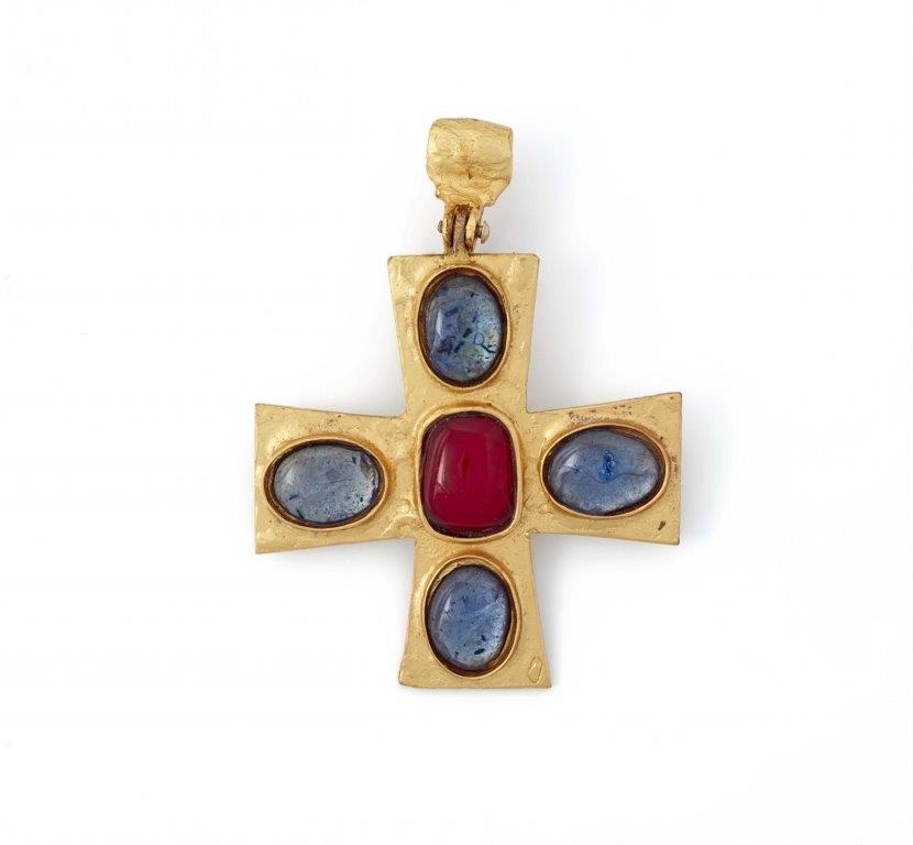 Robert Goossens, "Byzance cross pendant" late 1960s. Courtesy Lempertz, Cologne