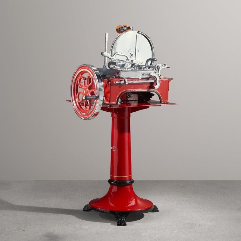 Berkel, Flywheel slicer, model 10, The Netherlands, circa 1950. Courtesy Wright Auctions, Chicago.