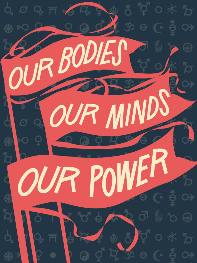 Jennifer Maravillas <em>Our Bodies, Our Minds</em>. Courtesy of the Amplifier Foundation. 