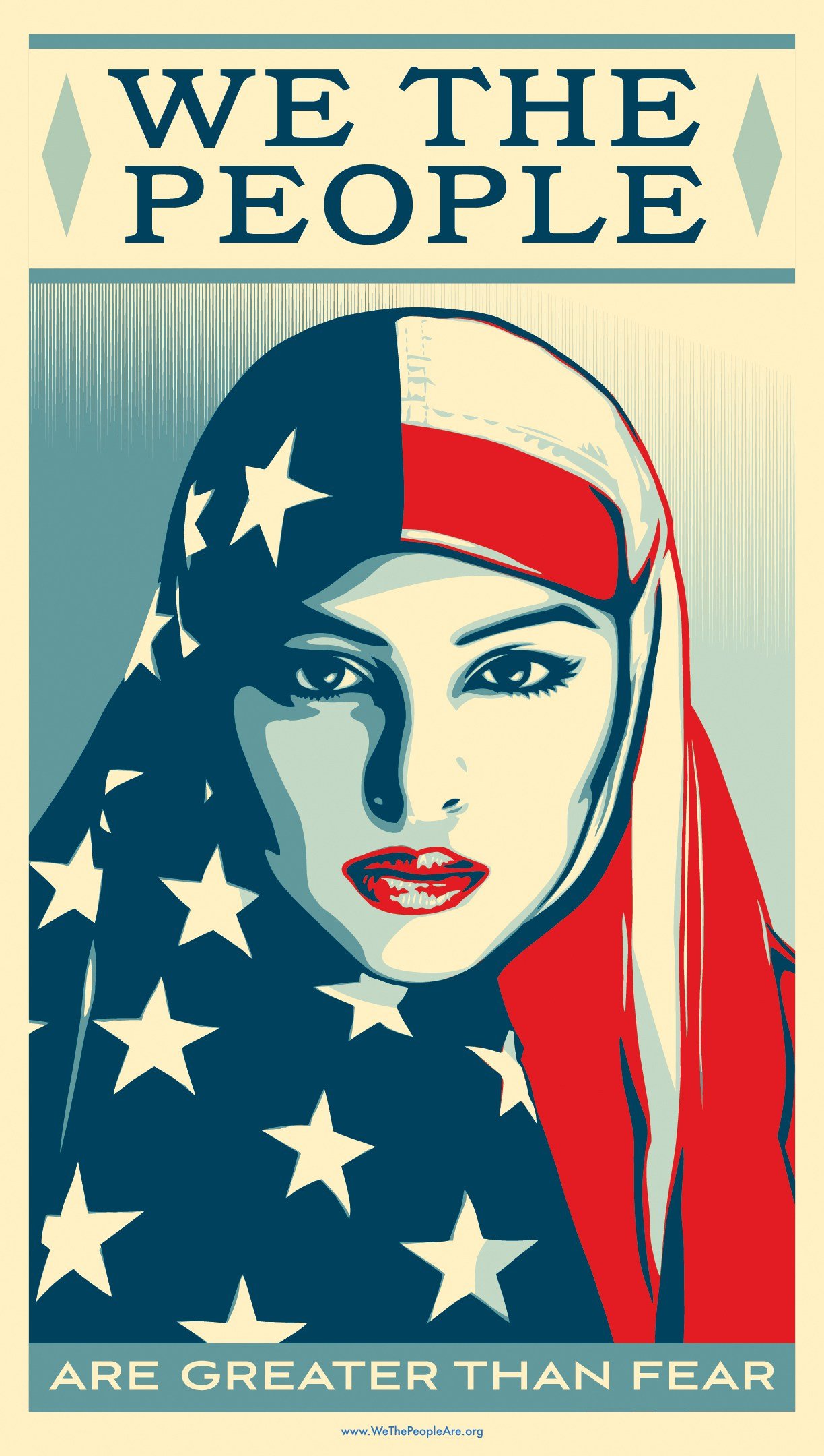 Shepard Fairey Poster Giclee Prints We The People Defend Dignity