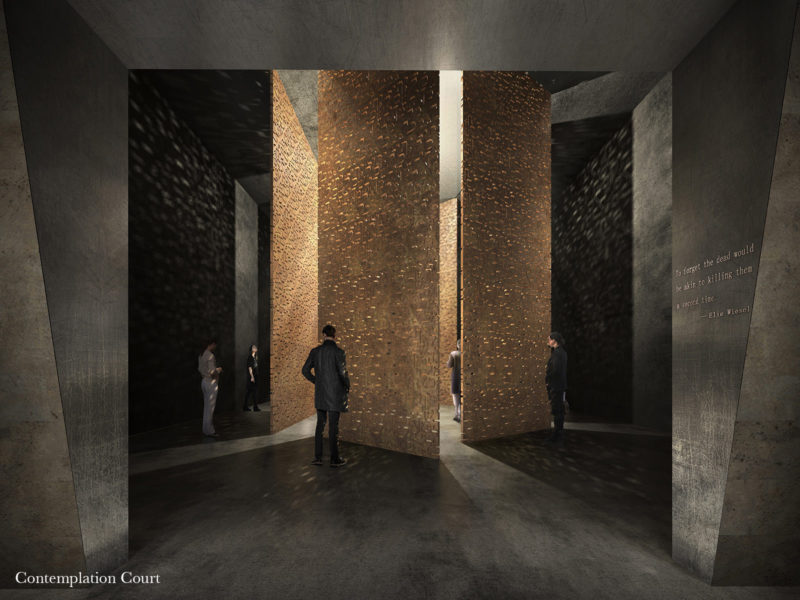 Adjaye Associates' proposal for the UK Holocaust Memorial. Courtesy UK Holocaust Memorial International Design Competition.