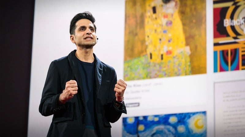 Amit Sood, during his TED Talk.