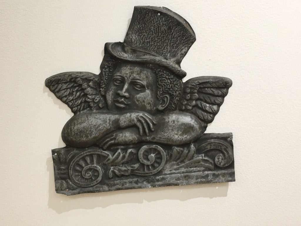 Anonymous, entry plate. Courtesy Tanner-Hill Gallery, Osage, Arkansas.