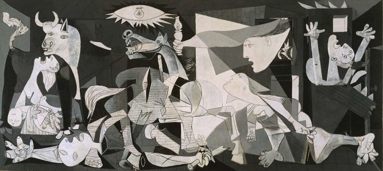 Pablo Picasso,Guernica (1937). Courtesy Museo Reina Sofia