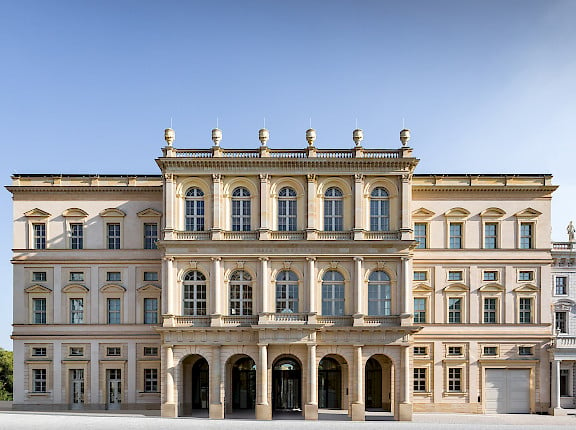 Facade of the Museum Barberini in Potsdam. Photo: Helge Mundt, courtesy Museum Barberini