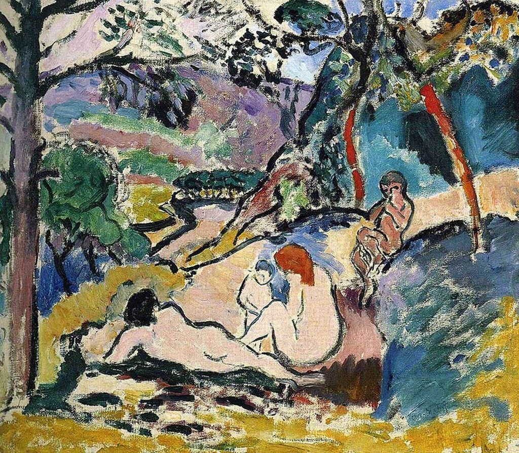 Henri Matisse, <em>Pastoral</em> (1906), is one of five paintings stolen by Vjeran Tomic in 2010. Collection of the Musée d'Art Moderne de la Ville de Paris. 