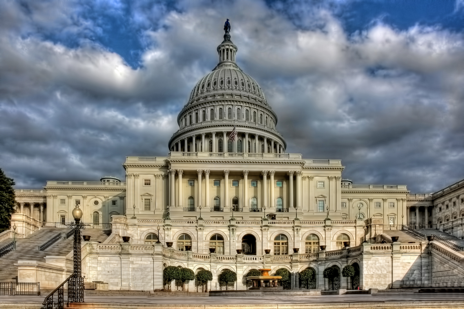 The US Capitol, where the controversial painting was on display. Photo Daniel Mennerich, via Flickr.