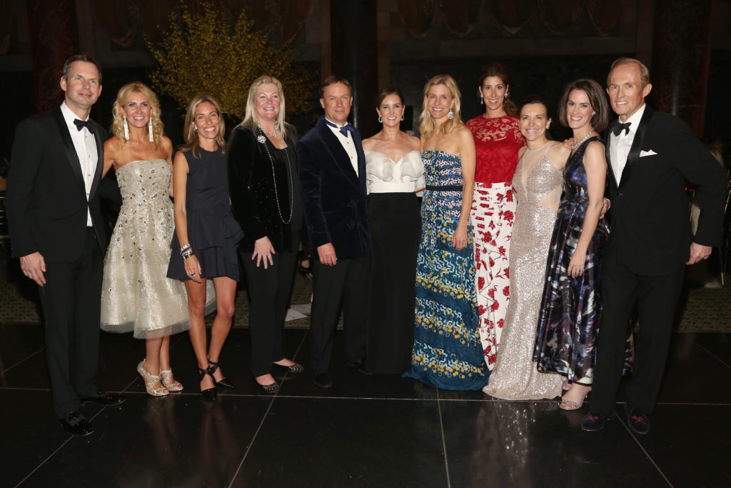 The Director's Council chairmen at the Museum of the City of New York Winter Ball at Cipriani 42nd Street. Courtesy of Sylvain Gaboury, © Patrick McMullan.