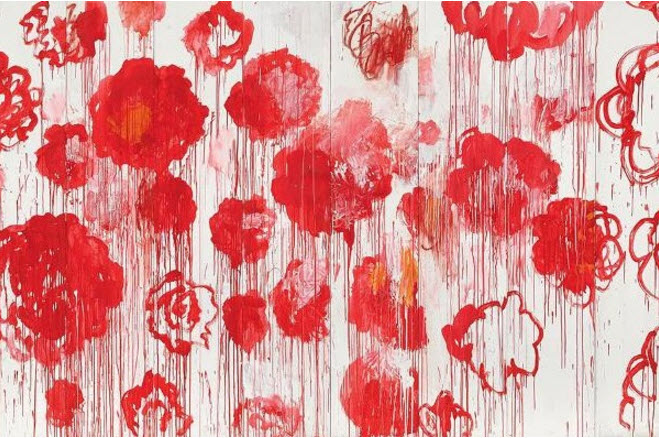 Cy Twombly. Courtesy of the Centre Pompidou.