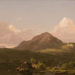 Frederic Edwin Church, Mount Newport on Mount Desert Island (c. 1851–1853). Colby College Museum of Art, Gift of Samuel Lehrman and Peter and Paula Lunder, The Lunder Collection.