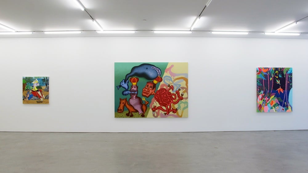 Installation view of "Far Out" at Marlborough Chelsea. Courtesy of Marlborough Contemporary.